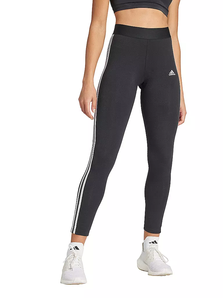 ADIDAS Damen Tight Essentials 3 Streifen schwarz